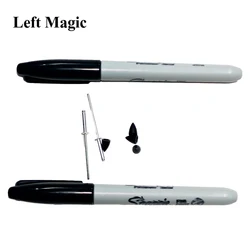 Mental Pen,Mind-Blowing Magic Tricks Screw Magic Stage Illusions Street Novelties Party Funny Comedy Gimmick Mentalism