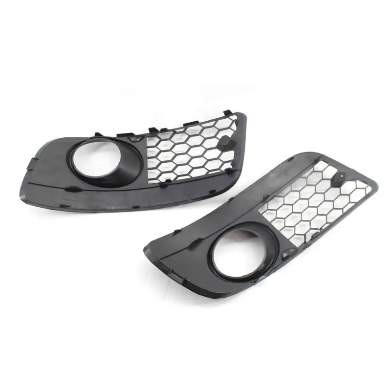 Auto Honeycomb Mesh Fog Light Open Vent Grilles For VW MK5 Golf 5 2006-2009 Car Accesories