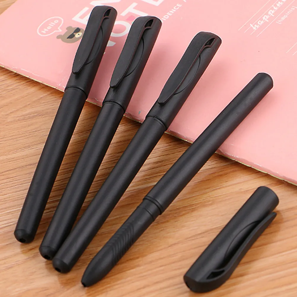 

100Pcs Empty Gel Pen Holders Strong Plastic Pen Barrels Fine Workmanship for Signature Pens Students School Office Supplies