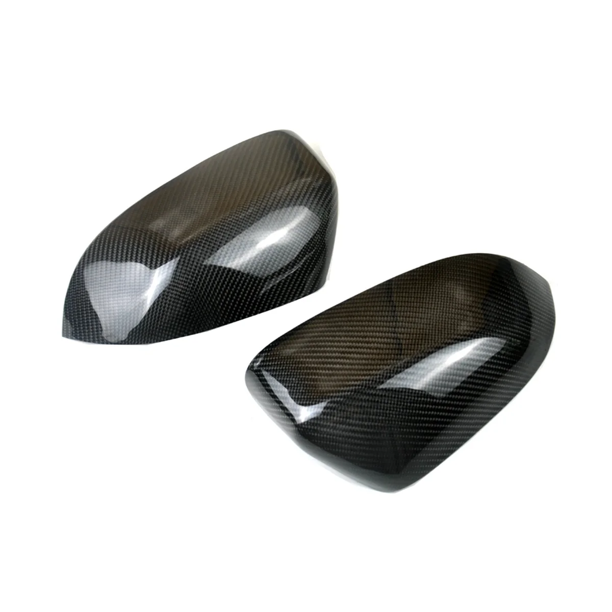 Carbon Fiber Mirror Caps Covers for BMW X3 F25 X4 F26 X5 F15 X6 F16 2014-2018 Side Door Rearview Mirror Cap Trim