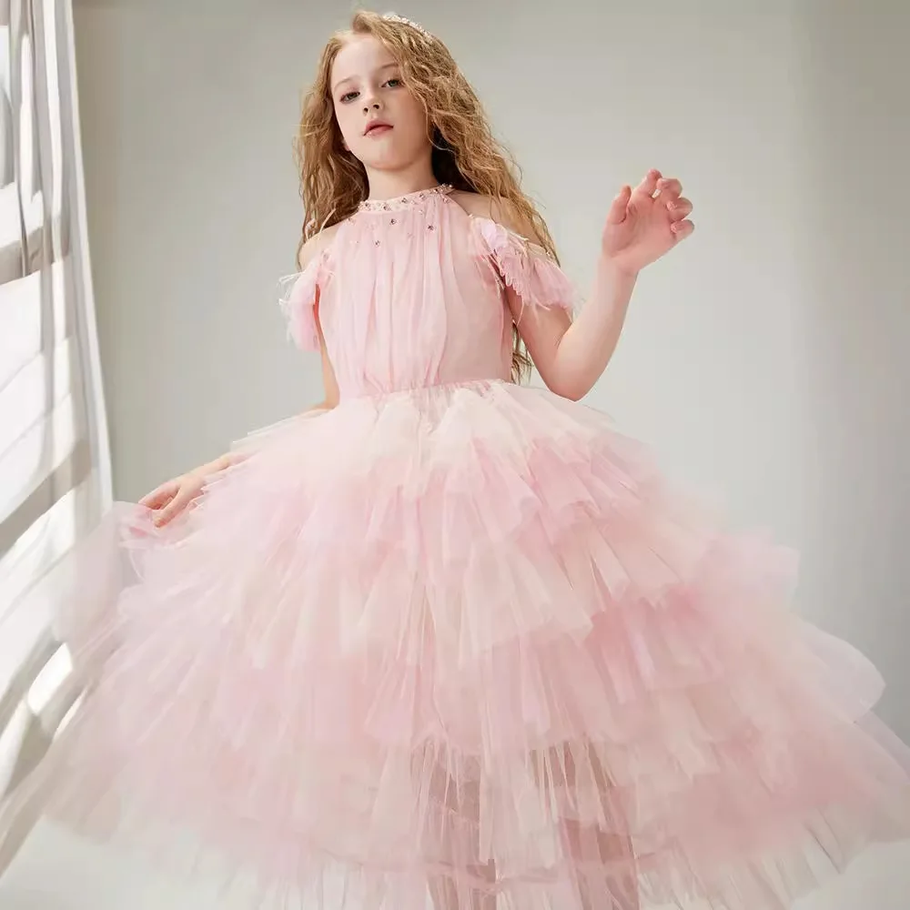 Elegant Party Girl Dress for Wedding 6-year-old Girls Dress Holiday Dresses on Offer Liquidation Girl Girls Dresses 2 to 8 Years