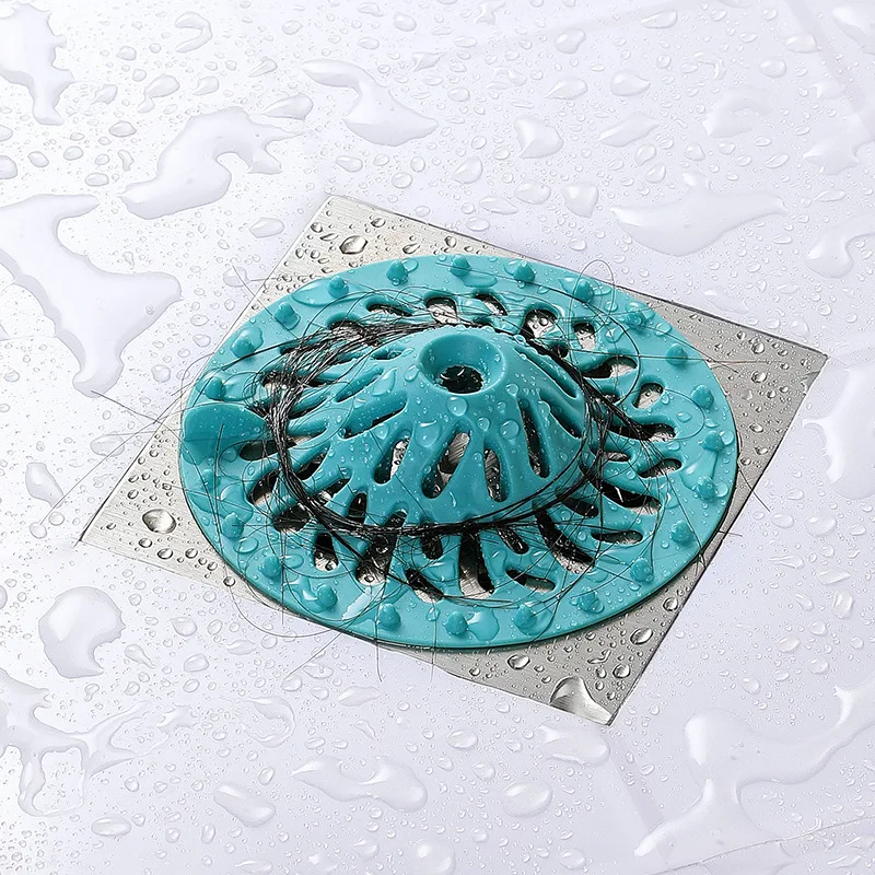 Anti clogging floor drain cover in kitchen, bathroom, hair sink, filter screen, hair drain, bathroom, floor drain cover