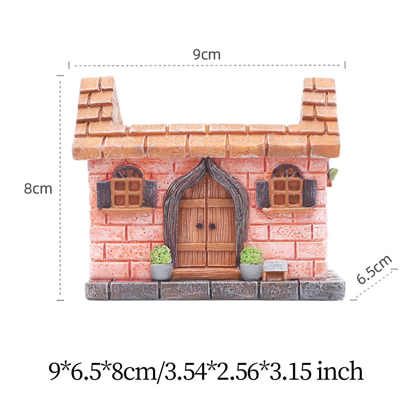 Plant Pot Decoration Display Housewarming Gift Collection Plants Holder Props Decorative Collectible Figurine Planter Ornament