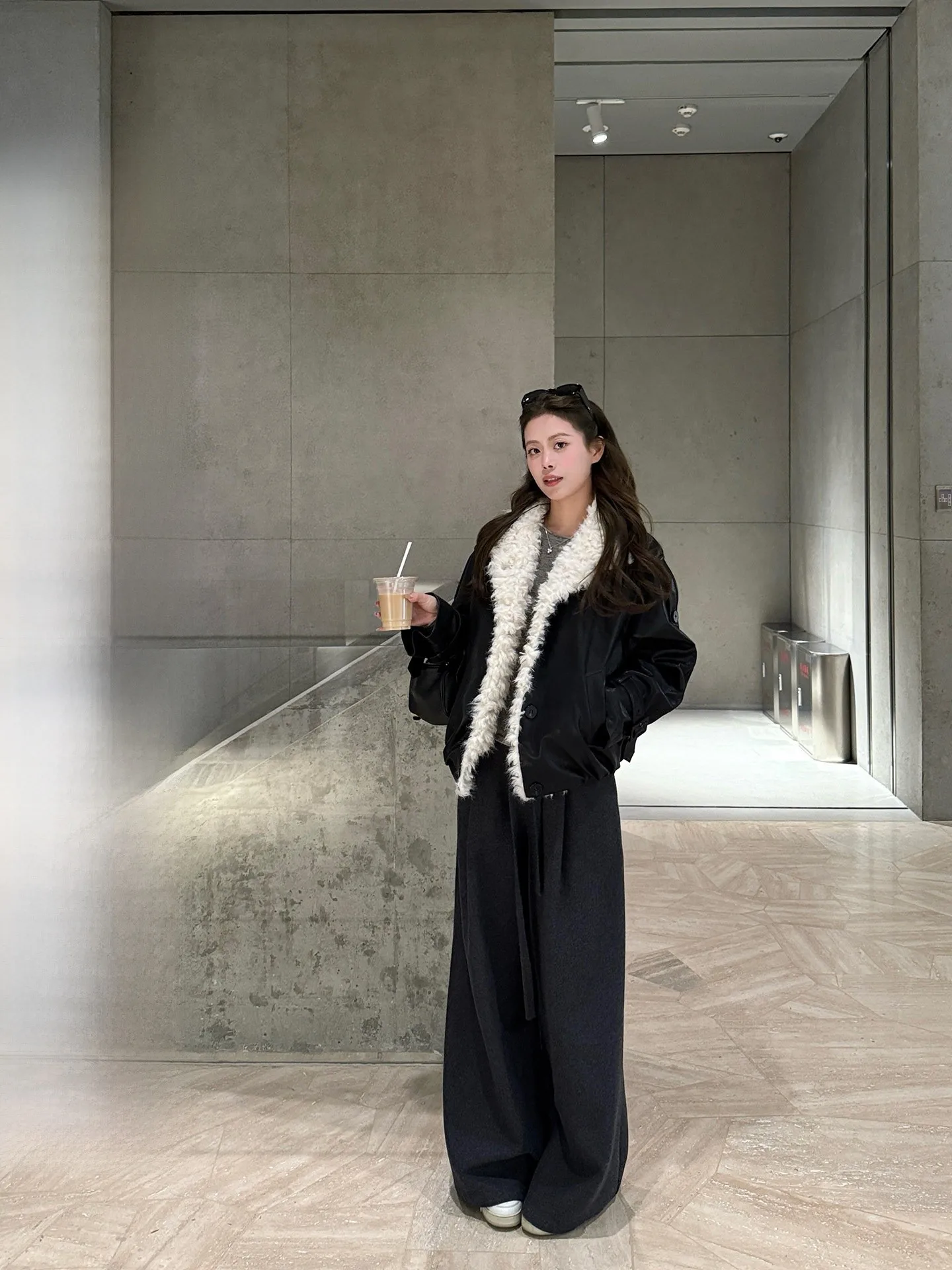 

TeeH Premium Player Fce Lined Thiened Parka Coat Women's Winter Warm ort Outerwear with Stand Collar Fur Trim Jaet