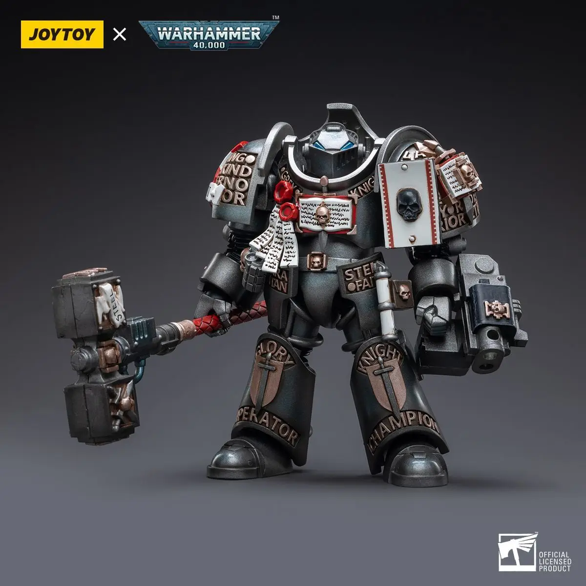 In Magazzino JOYTOY Warhammer 40K 1/18 Grigio Cavalieri Terminator Caddon VibovaAnime Action Figure Giocattoli di Modello Bambola Da Collezione Regali
