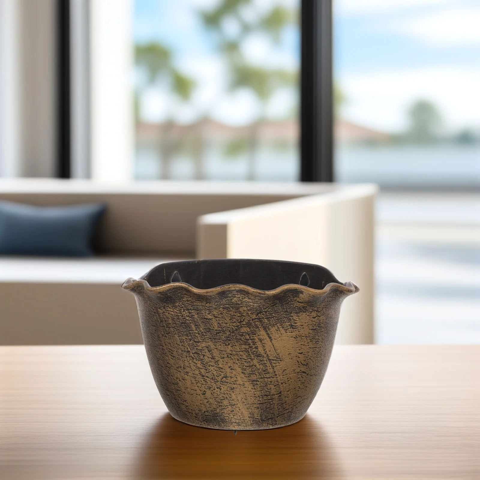 

Hanging Basket Planter Garden Pots Flowerpot Holder Sticky Hook Golden Retro Spray Painted Wall Pot Storage Water