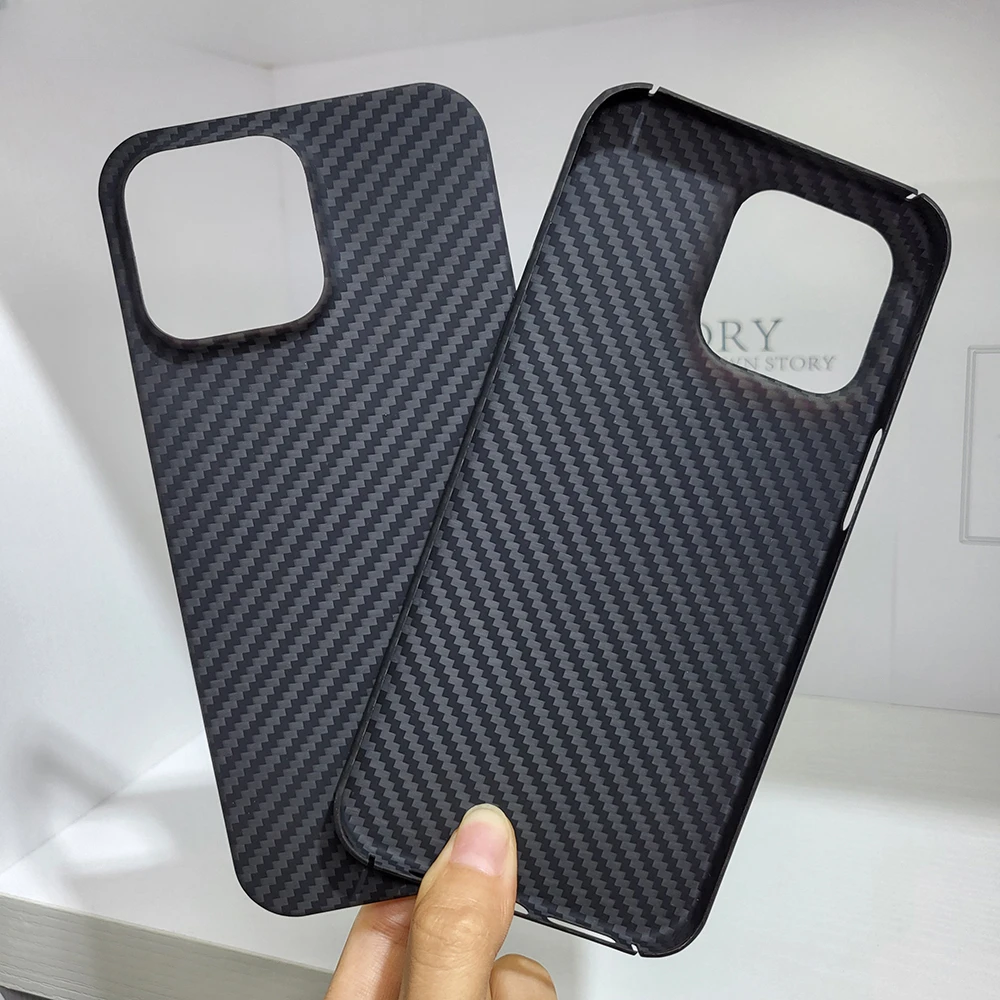 

New Pure Aramid Carbon Fiber For Iphone 15 Pro Max Case Ultra Thin Business Phone For Iphone 15 Pro Max Case Cover