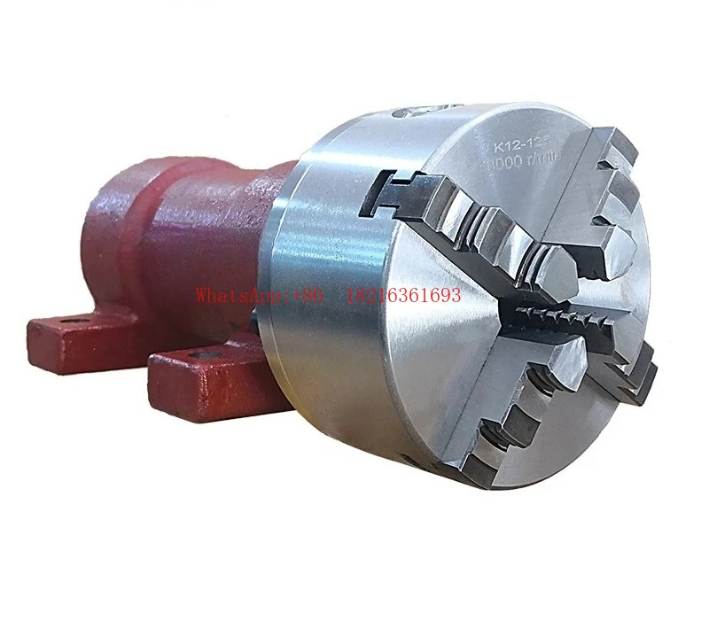 Self made micro lathe chuck 50 80 precision three jaw chuck chuck combination 100