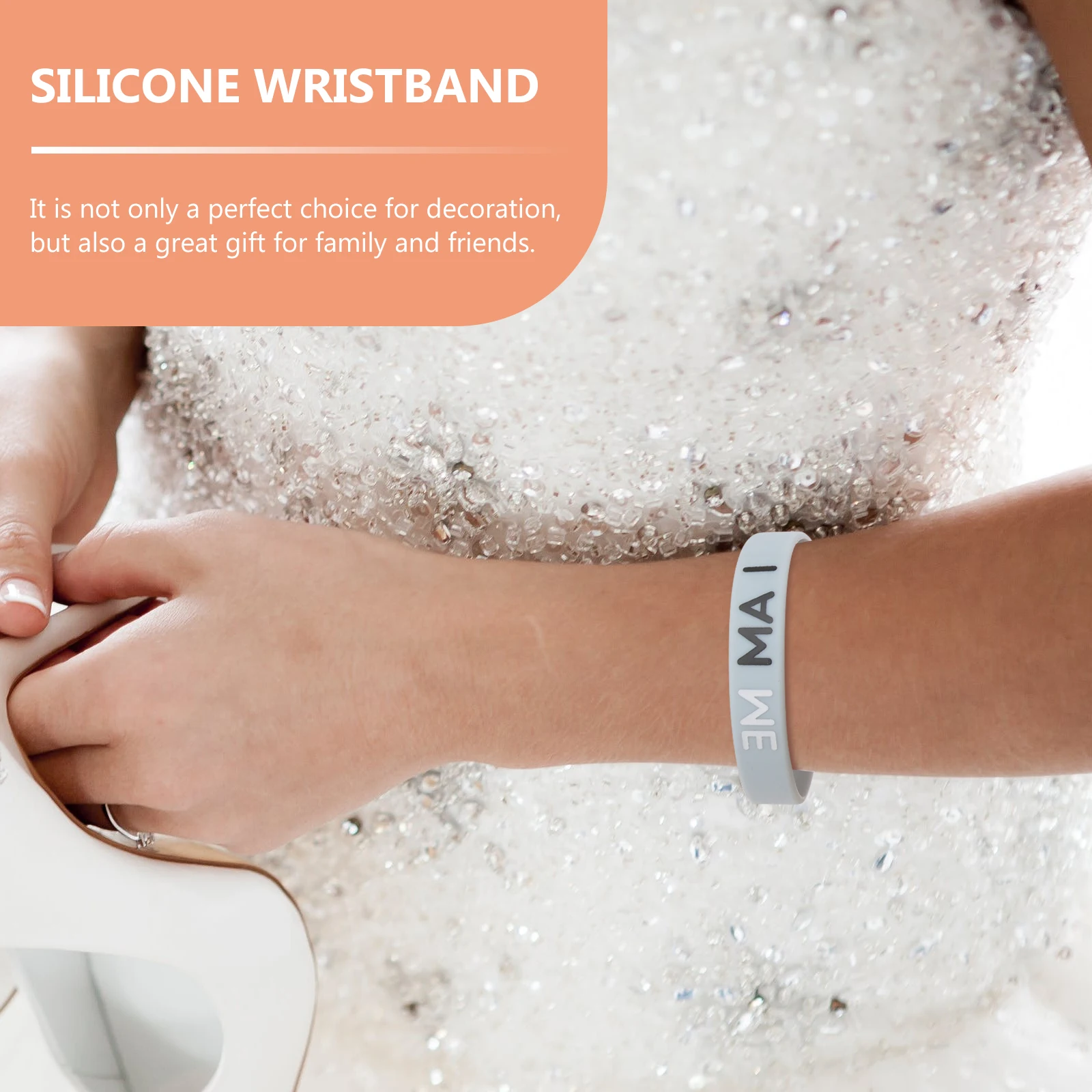 

Silicone Wristb Elastic Bracelet Stylish Chain H Jewelry Letters Bangle Fashion Unisex Decorative Bracelet Festival Gift Classic