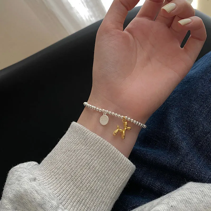 925 Sterling Silber Thai Silber Armband für Frauen Vintage Geometrisches Herz Glückssymbol Punk Schmuck 2026 Neu Party Geburtstagsgeschenk