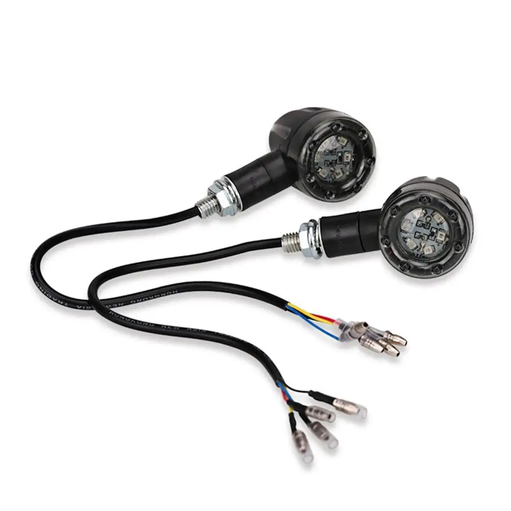 Universal Motorcycle Turn Signal Light 12V 13 LED Super Bright for Yamaha R1 2003 Tmax 560 Leds For Motorcycle Mota Bmw K1200S