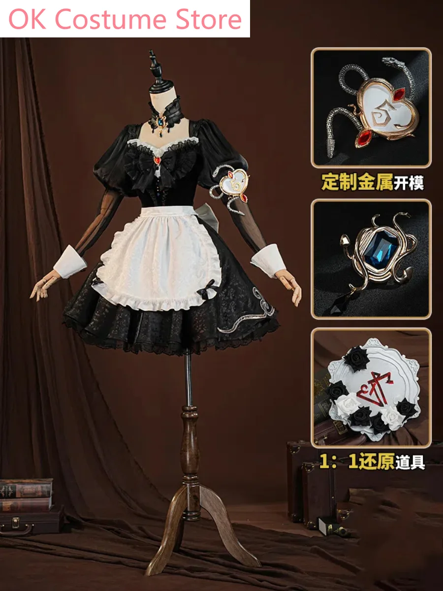 Identity V Fiona Gilman Priest Under The Truth Cosplay Costume Cos Game Anime Party Uniform Hallowen Play Role Clothes Clothing