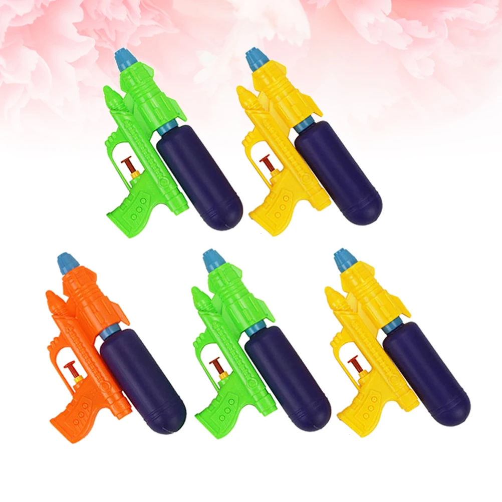 5 pçs crianças água blaster não tóxico brinquedo durável pequeno leve presente perfeito para jogos de piscina de praia diversão de verão