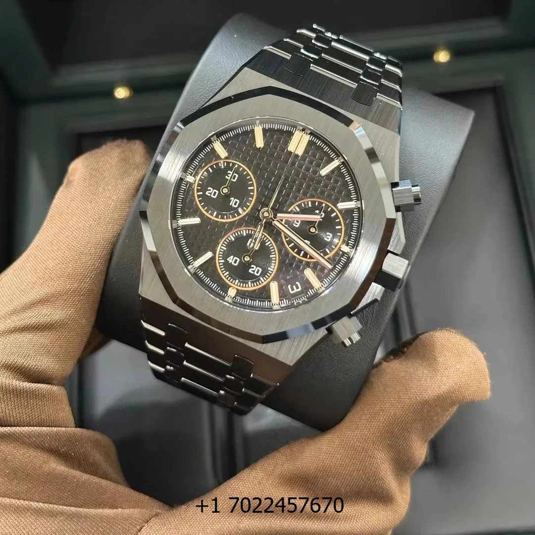 

Custom Logo Factory Wholesale Men's Luxury Inlaid Moissanite Waterproof Mechanical Watches Top Quality Automatic Movement Watch