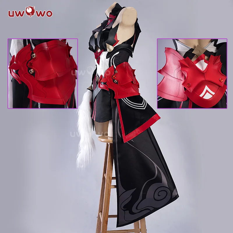 IN STOCK UWOWO Raiden Mei Cosplay Game Honkai Impact 3: Raiden Mei Herrscher of Thunder Cosplay Costume Halloween Costume - Image 3