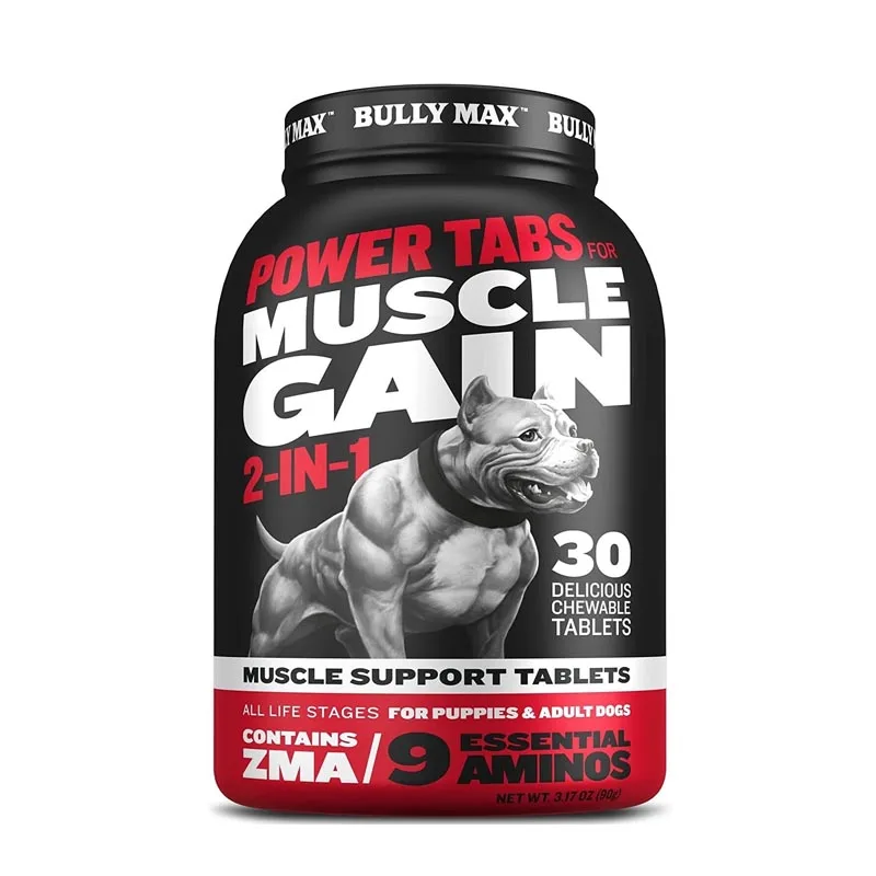 DOG BULLY MAX 2-IN-1 The Ultimate Muscle Builder Increase Strength 1 Bottled