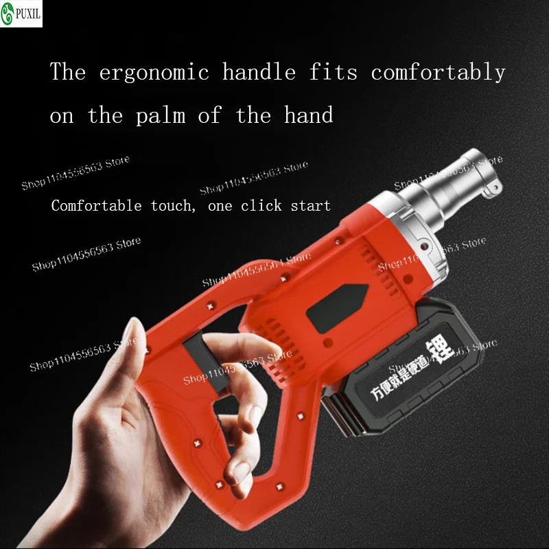 100cm Electric Concrete Polisher Level Floor Vibration Ruler Mortar Vibrator Screed Concrete Leveling Machine with Battery