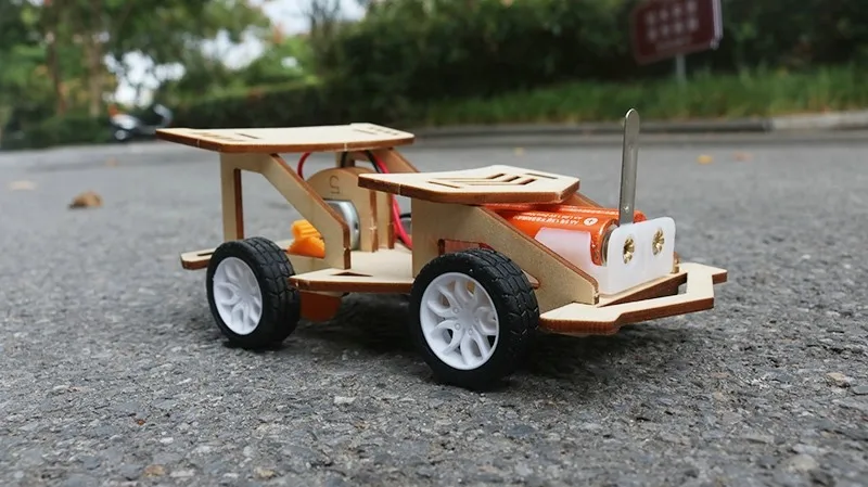 과학 기술 소규모 생산 전기 레이싱 초등학생 수제 재료, 어린이 스템