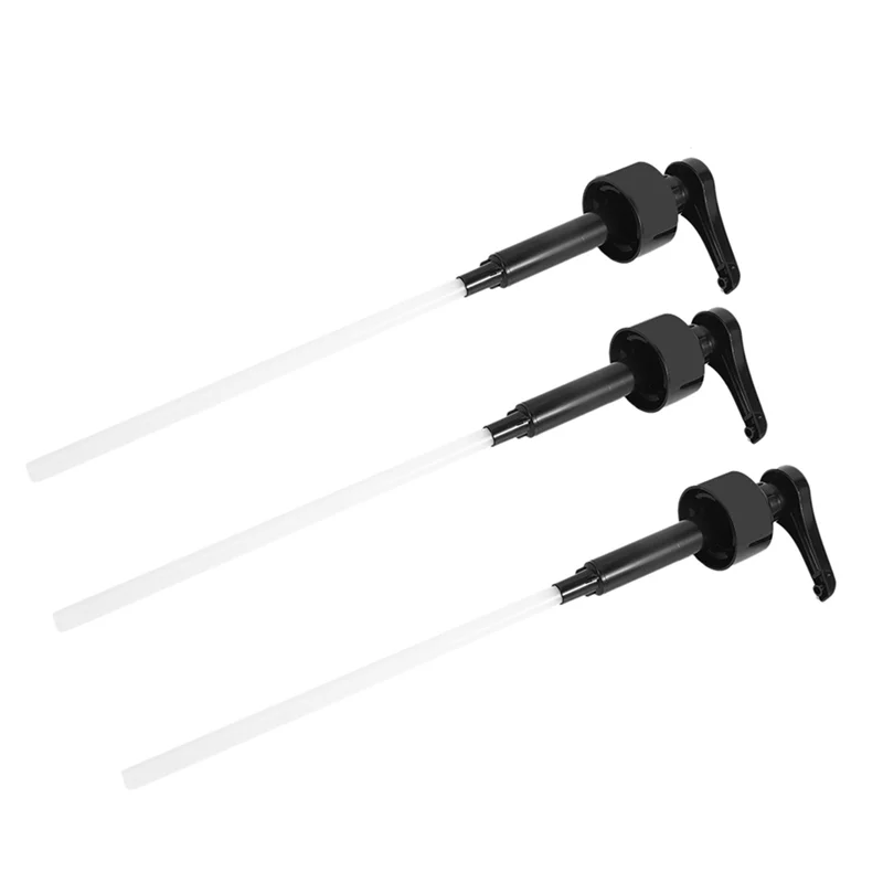 

AA76-1 Liter Dispenser Syrup Pump Black Liquid Dispenser For Monin Syrup 10Ml Juice Bottle Dispenser Pump