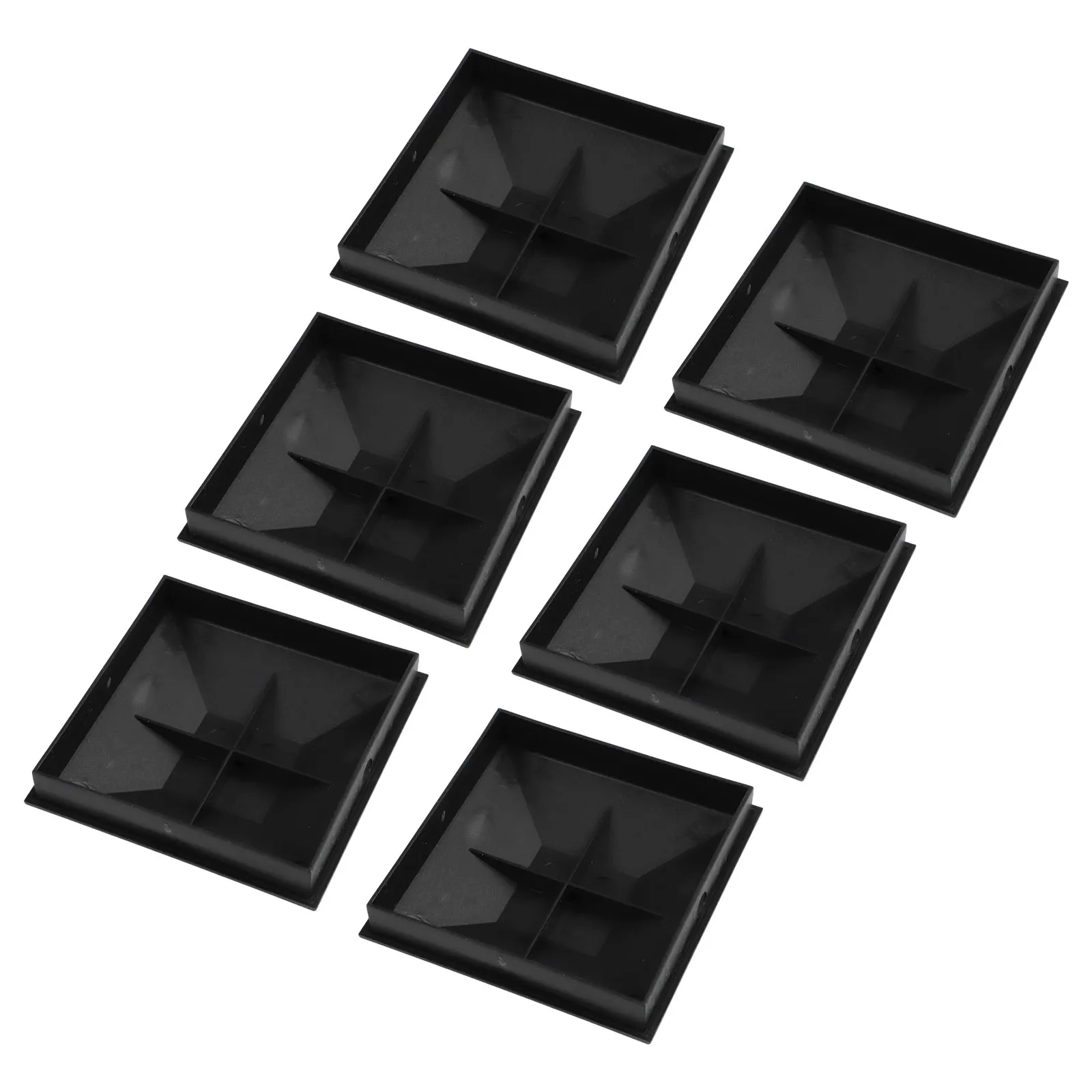 For 4x4 Wooden Posts Deck Post Covers Fence Post Covers 12 Pack Fence Post Covers Extends Fence Life Fits Standard 4x4 Posts