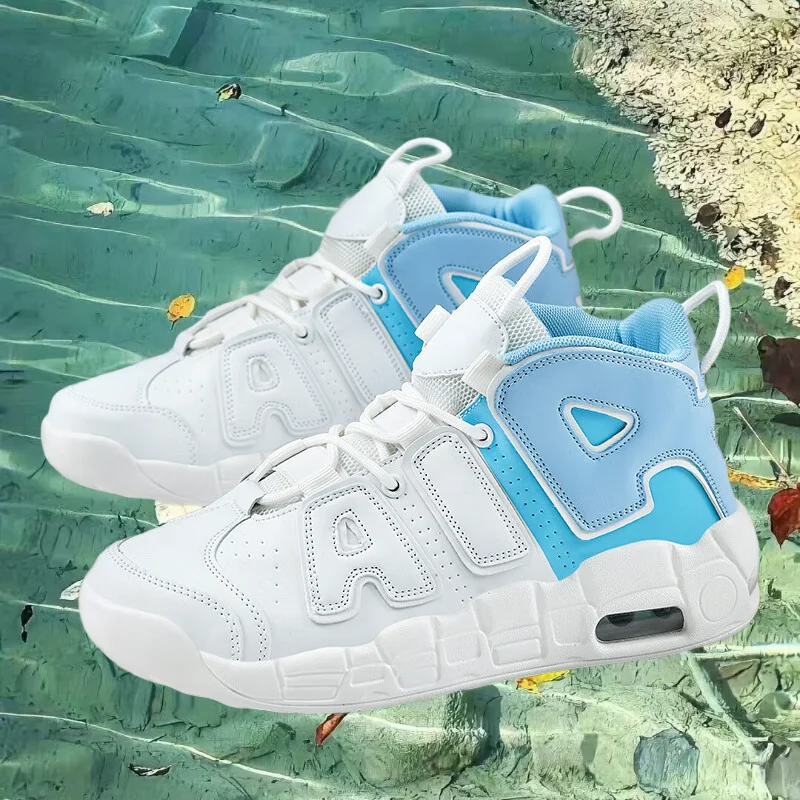 

Thick soled neutral sports shoes, retro style design, soft and comfortable, fashionable, versatile and durable