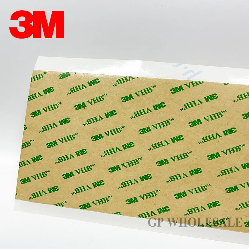 3M VHB 9473 (0.25mm Thick) Double Sided Adhesive Transfer Tape Sticker, High Temperature Resist up to 260C (4\