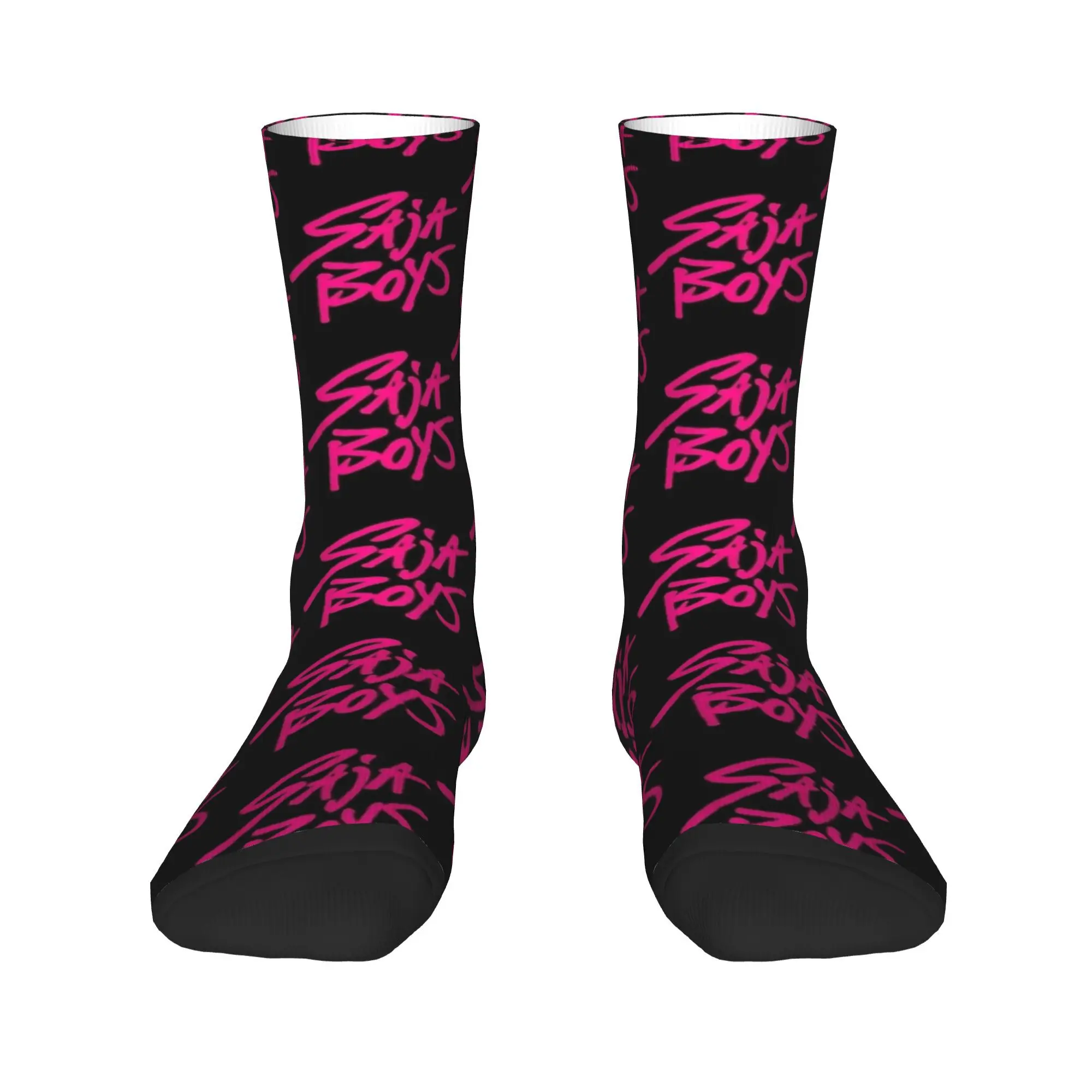 Saja Boys Kpop شيطان هنتر جوارب مطبوعة جوارب بأشكال مضحكة الخريف عدم الانزلاق الجوارب النساء الرجال الرياضة في الهواء الطلق جوارب مريحة