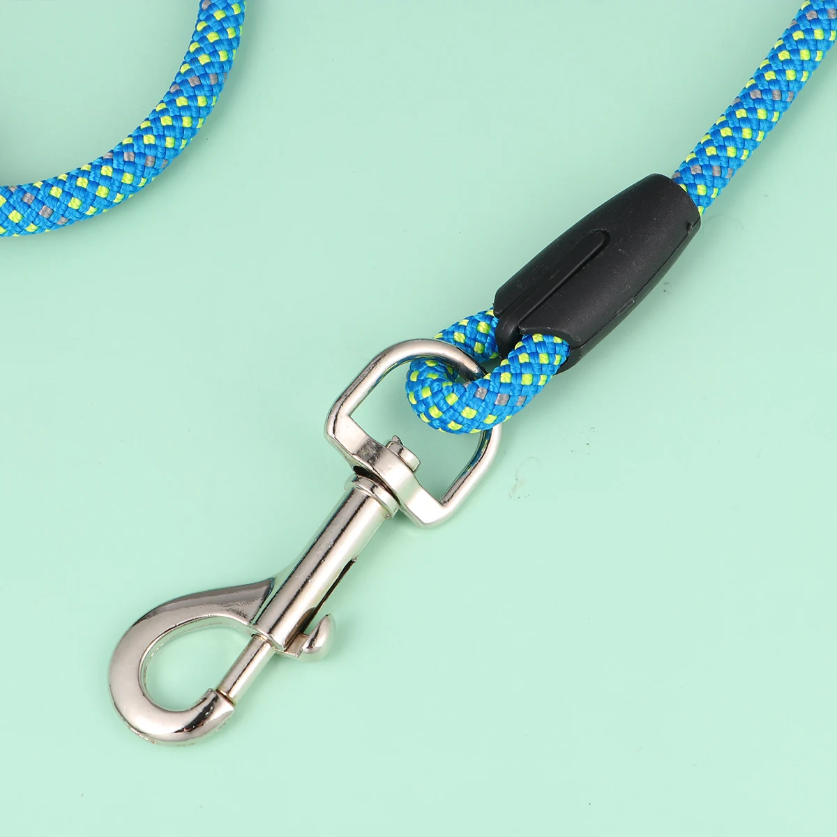 

1pc Polyester Dog Traction Rope Pet Dog Pulling Rope Sturdy Dog Leash Pet Supplies for Dog Use (Blue)