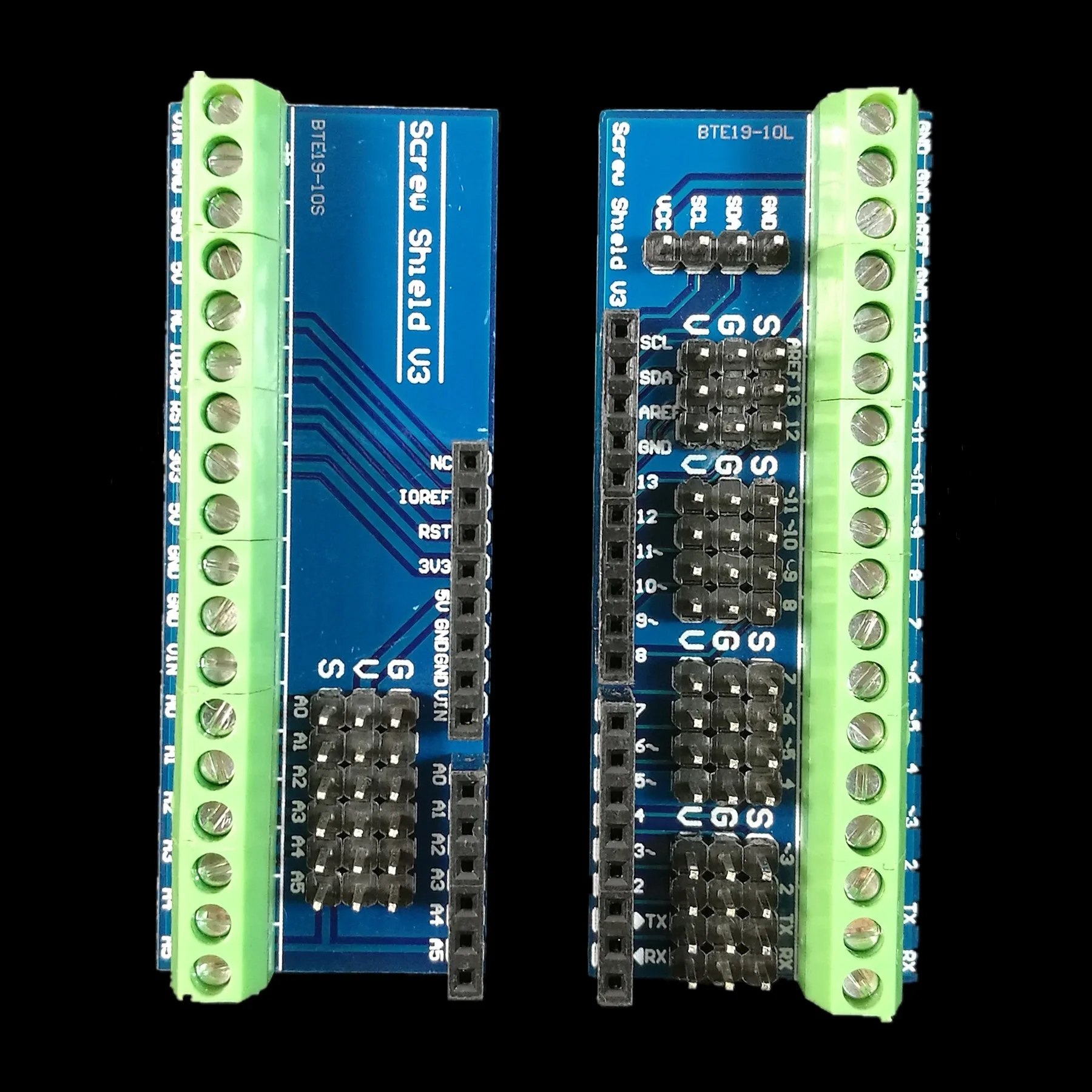 Screw Shield V3 KF350 Terminal Extension Board Used for UNO R3/MEGA2560/NANO V3.0/LGT8F328P Etc.