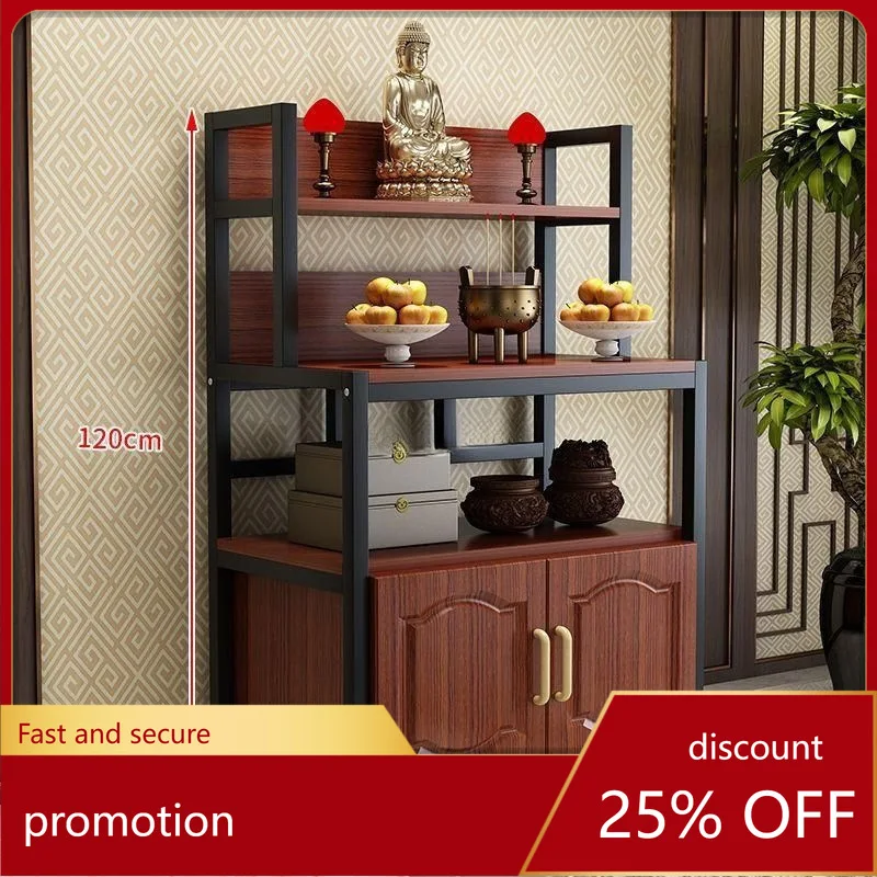 

ZML Buddha Altar Table with Door for Home Use, Modern Simple Economical Offering Table, Guanyin Altar