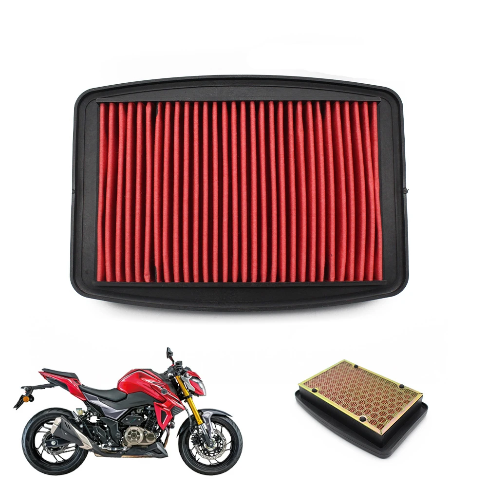 

Motorcycle Air Filter For Haojue XCR300 TR300 DR300 DR250 Intake Cleaner Engine Maintenance Replacement Parts