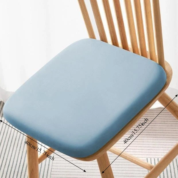 Thick Foam Seat Cushion - Ultra Soft Office Chair Pad | Car Seat Pad for Long Sitting Lumbar Support & Pain Relief - view 2