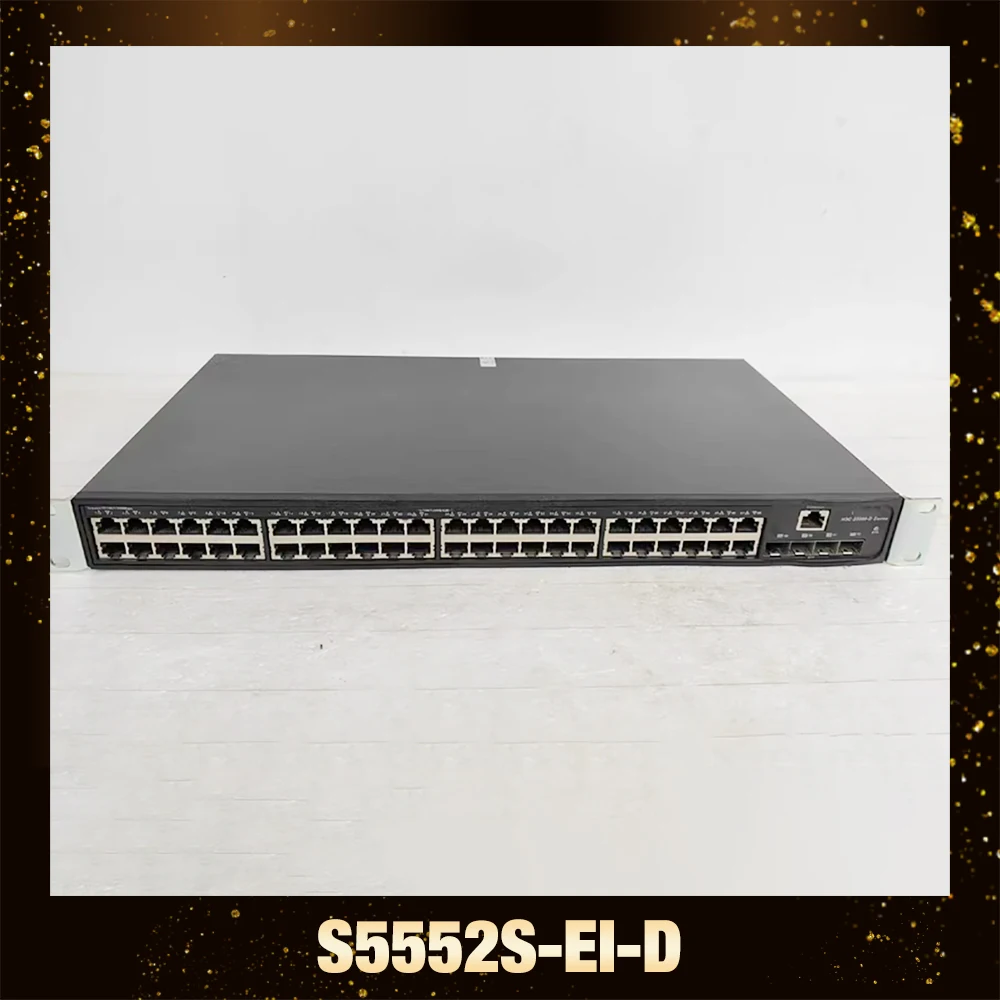 

For H3C S5552S-EI-D 48 port Gigabit Ethernet 4-port SFP+10 Gigabit Ethernet Enterprise Management Switch