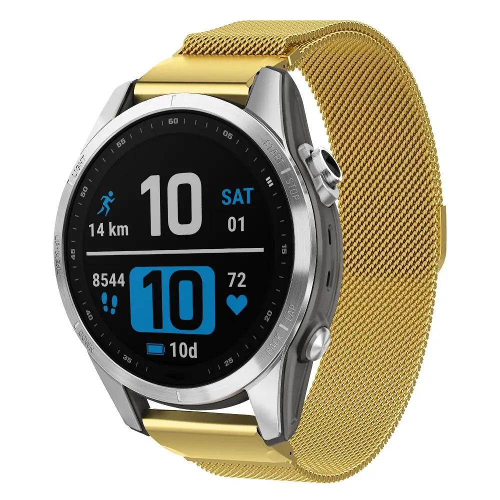 

xDfind Milanese Quick Release Metal Watch Band For Garmin Fenix 8/7S/6S/5S 20mm