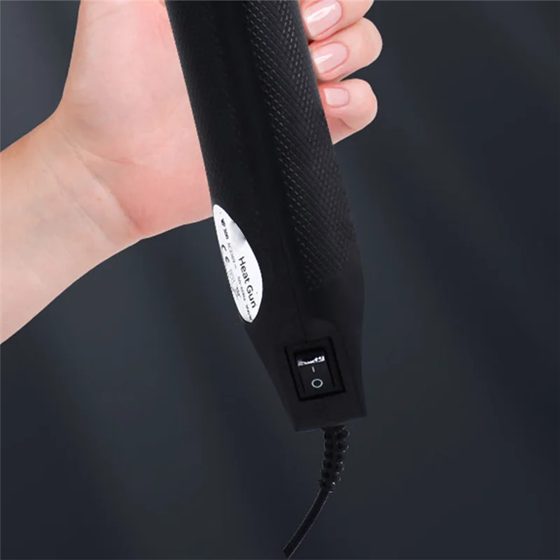 Nuovo! !300W Macchina Ad Aria Calda Mini Ventilatore di Temperatura di Energia Elettrica Asciugatrice A Caldo Per L'artigianato Goffratura Involucro Termoretraibile PVC Spina di UE