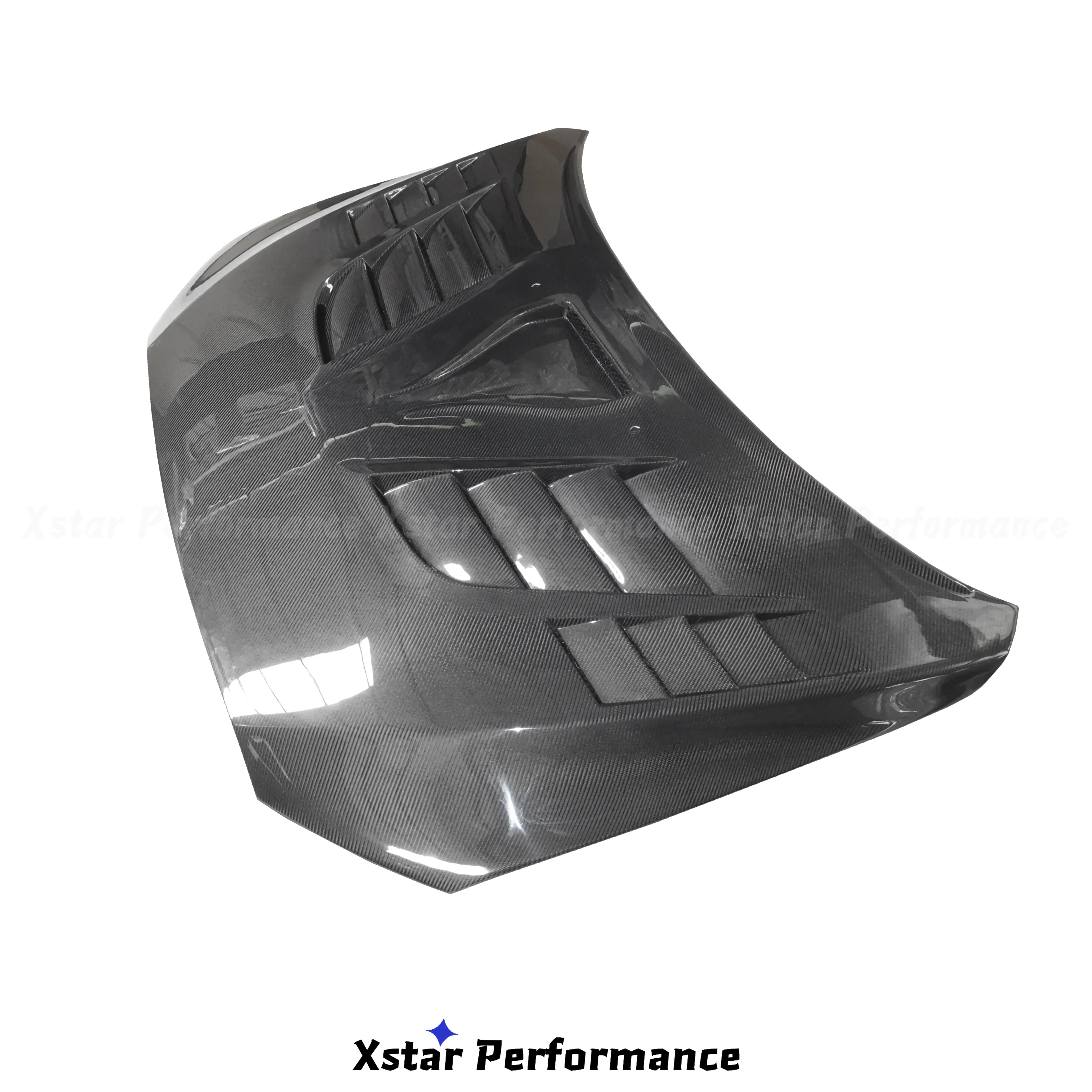 Vari Vrs Ver2 Style Carbon Fiber Hood Bonnet For  Lancer Evolution Evo 10 Evo X