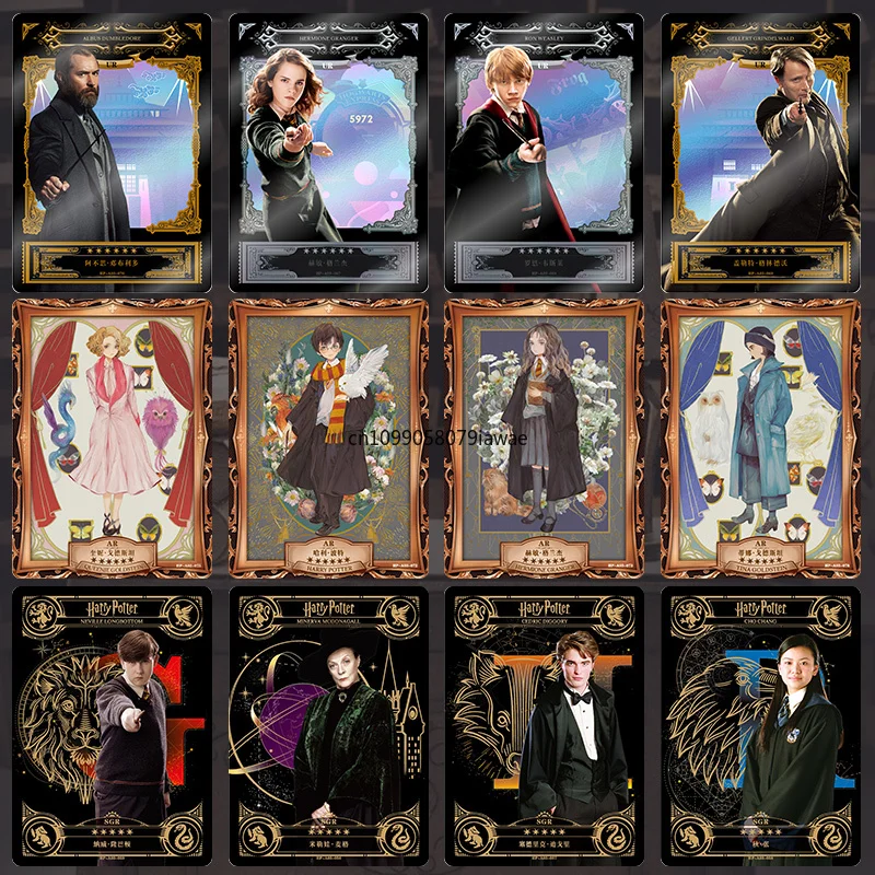 Kolekcja kart KAYOU Harry Potter Wizard Eternal Edition Trzecia Gra Karciana Zabawki dla Dzieci Gadżety Prezenty Oryginalne Pudełko