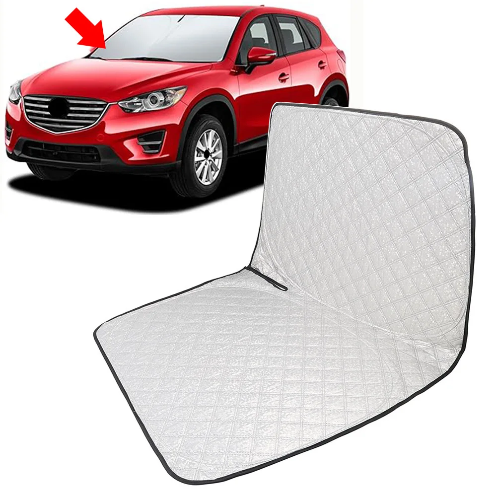 

Car Foldable Windshield Sun Shade Visor Protector Custom For Mazda CX-5 13-16