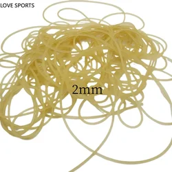 New Diameter 2mm Solid Elastic Rubber Line 5M Rubber Line for Fishing Traditional Level Round Elastic Rope Tied Line Fish Ropes