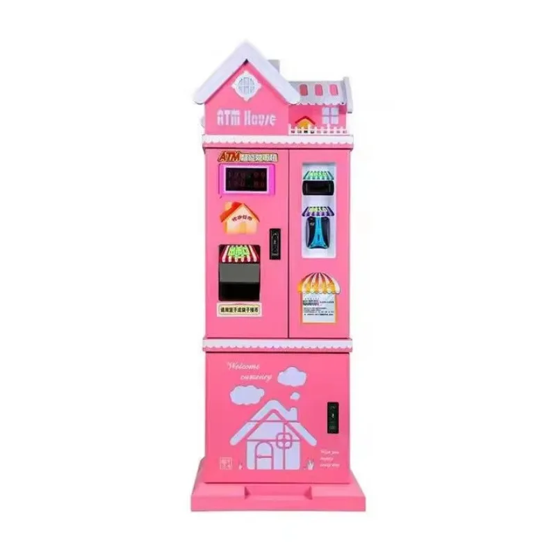 Most Popular Self-service Coin Vending Machine Arcade Bill Exchange Machine Indoor Convertible Money Machine With Bill Acceptor