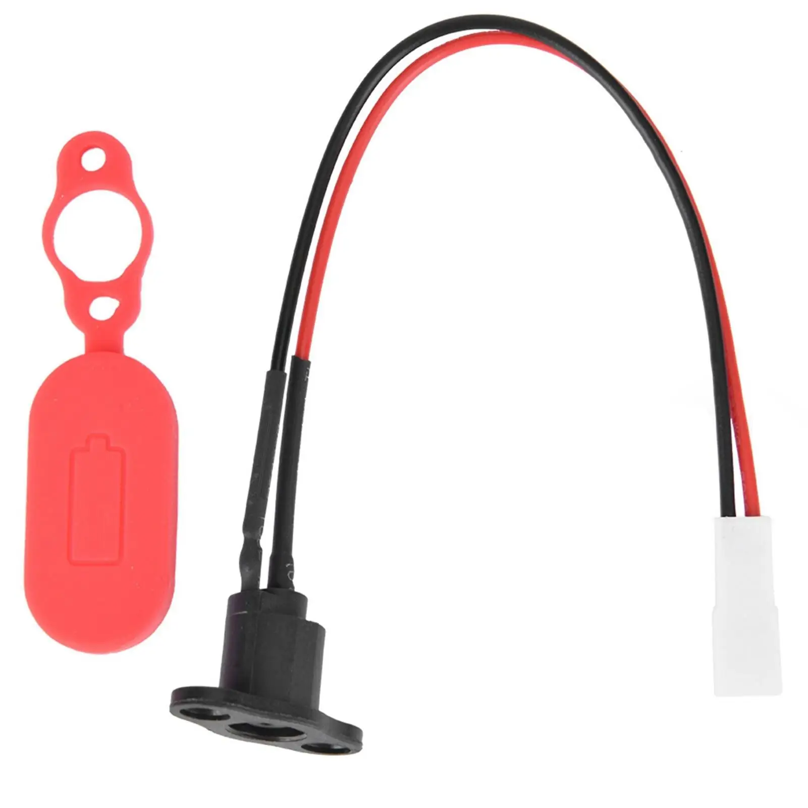 

Waterproof Charging Port with Cover for m36 Scooter - Power Cable Socket Plug