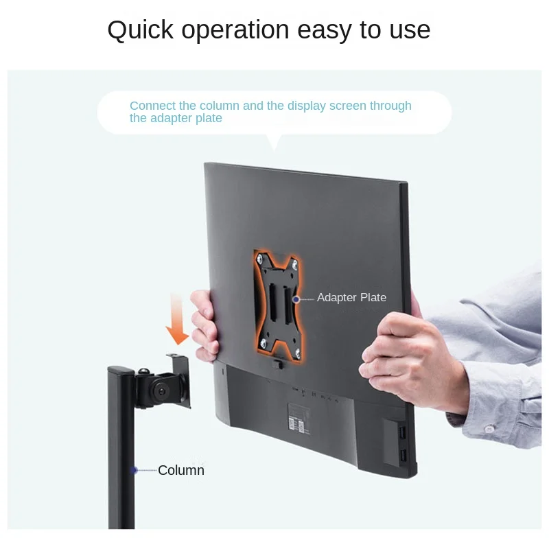 Monitorst änder Computer basis Desktop-Bildschirm Riser mechanisch 100-lac002