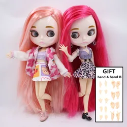 ICY DBS-Muñeca blyth para niñas, juguete de 30cm, BJD cuerpo articulado, cara brillante, cara mate, anime, regalo especial, 1/6