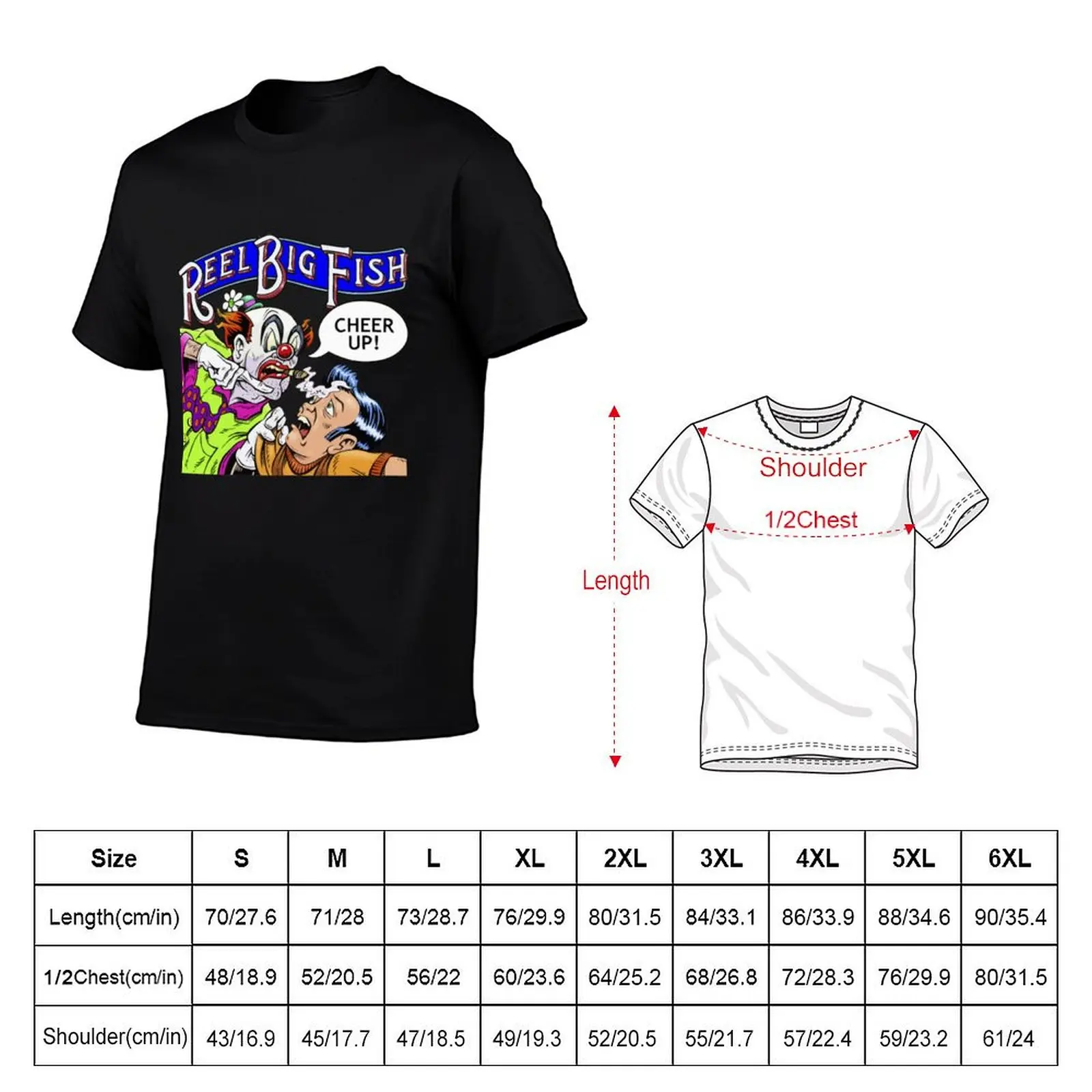 Cheer Up Reel Big Fish T-Shirt Performance Workout Short Sleeve Tee