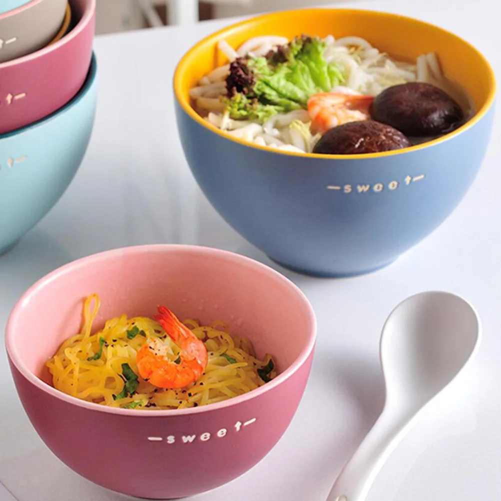 

1 шт., керамическая миска, синий суп, салатница, хлопья, лапши, многофункциональная домашняя посуда, контейнер для еды, керамическая посуда