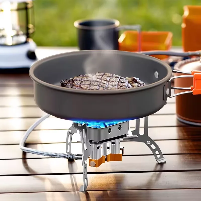 Портативная газовая плита с тр – обзор и цена Camping Cooking Full Set