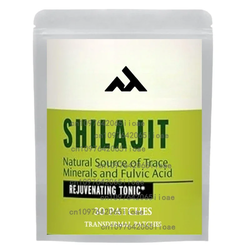 30 رقعة أصلية من Shilajit مُثبتة بشكل طبيعي مع حمض الفلوفيك وأكثر من 85 معادن أثرًا، مكمل لدعم صحة العظام