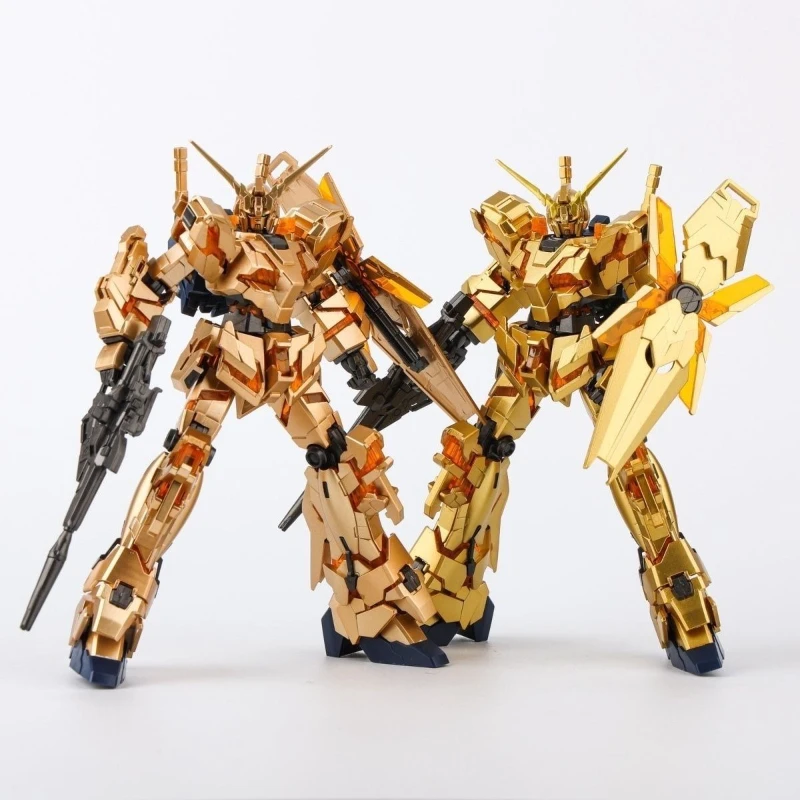 

In-stock Star Movement HG Gold Gemini Unicorn Destroy Mode 1/144 Assembled Mecha Model Toy Figure