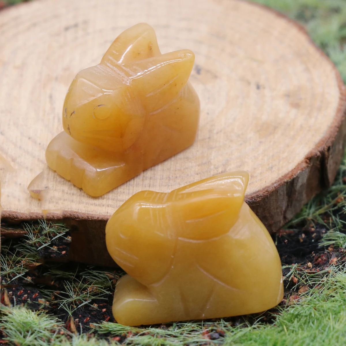 أرنب حجر نحت تمثال شفاء كريستال الحيوانات تمثال ديكور المنزل الأحجار الكريمة الطبيعية ارتفع الكوارتز الحرفية هدية غرفة زخرفة