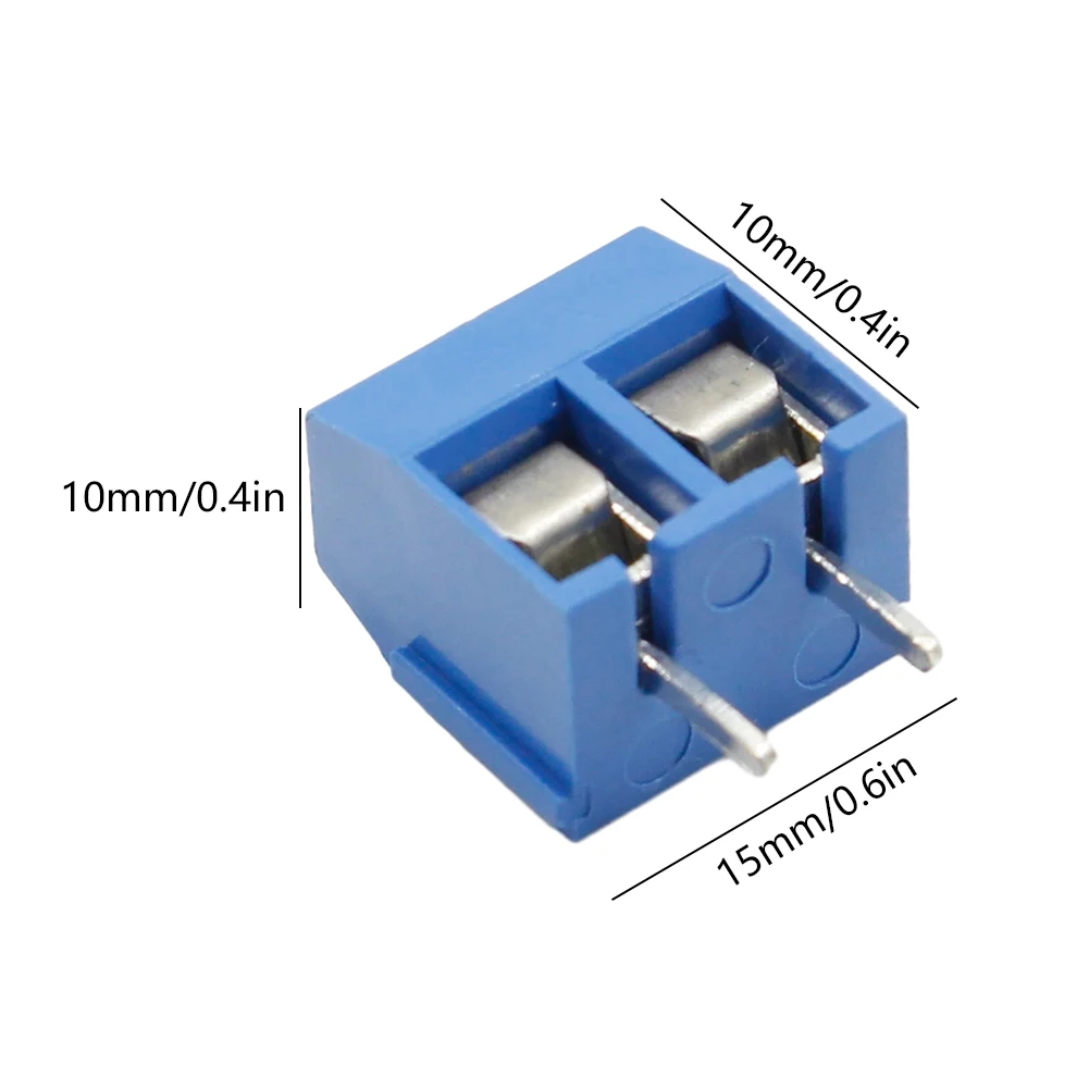 10st Pcb Schroef Klemmenblok Draad Connector Pitch 5.0Mm Kf301 Gesplitste Schroef Terminals Blok Connector Blauw Groen Voor Arduino